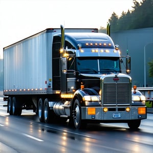 semi truck-1