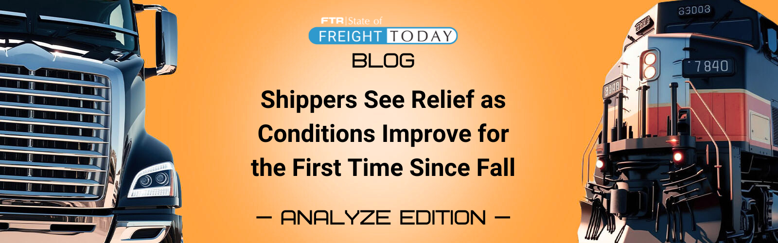 Shippers See Relief as Conditions Improve for the First Time Since Fall