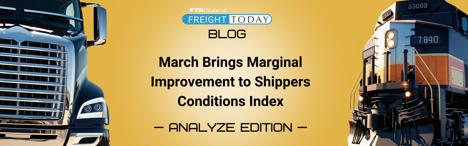 March Brings Marginal Improvement to Shippers Conditions Index