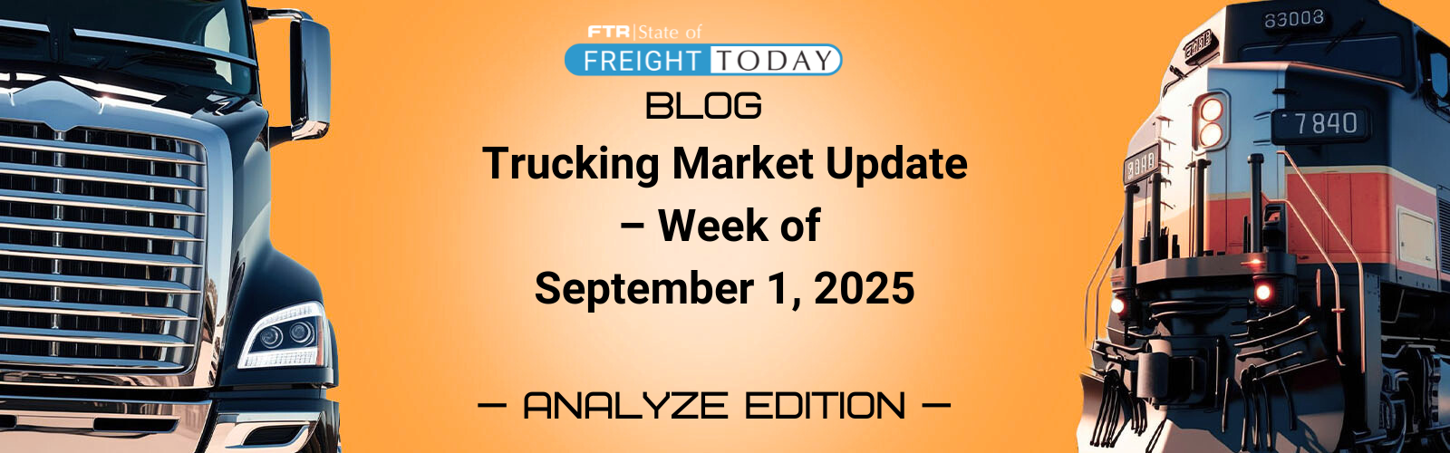 Trucking Market Update – Week of September 1, 2025